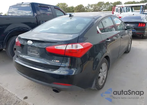 2014 Kia Forte Ex из США, поврежденный, VIN KNAFX4A88E5159051